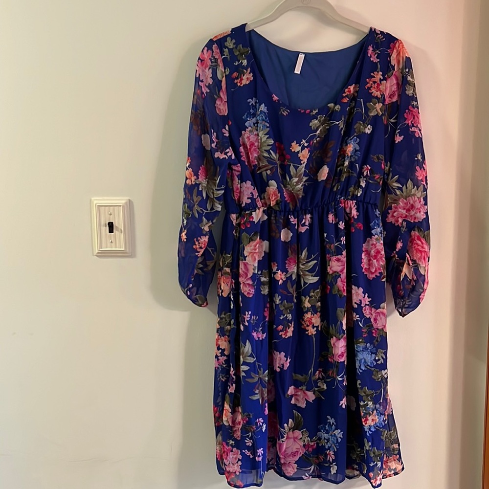 Pink Blush flower dress